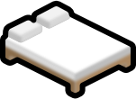 bed white